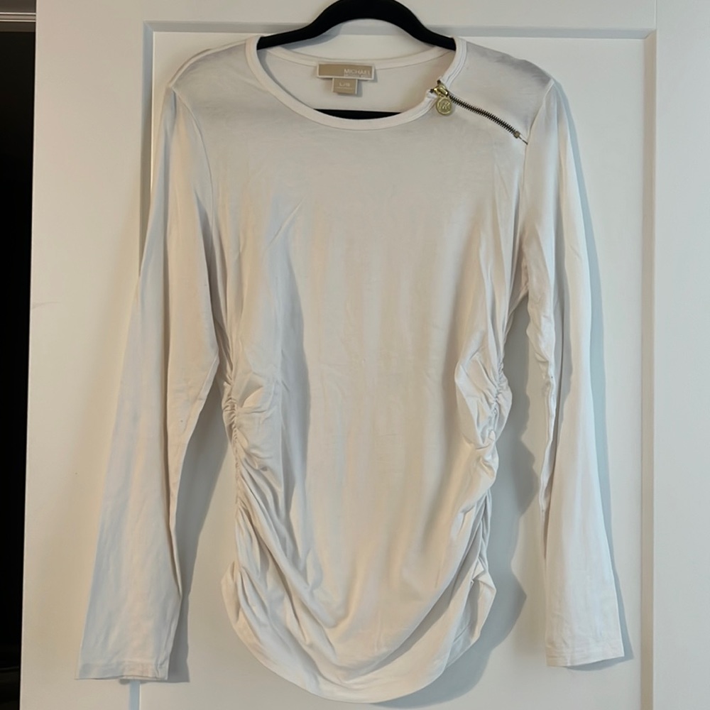 Michael Kors Zipper Detail Top - Picture 1 of 6